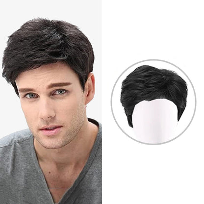 (2 POUR LE PRIX D’1) Perruque Homme Ultra-Réaliste HairStyle + CADEAU