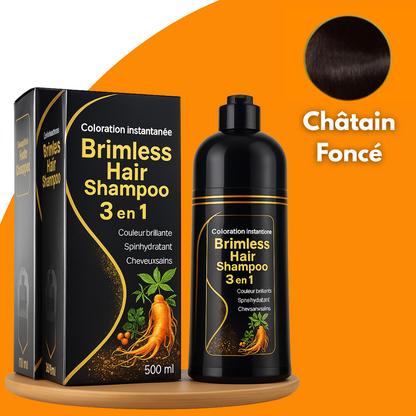 Shampooing Brimless Botanique Naturel 3 en 1 (Durée Jusqu'à 6 Mois !) + CADEAU Spécial