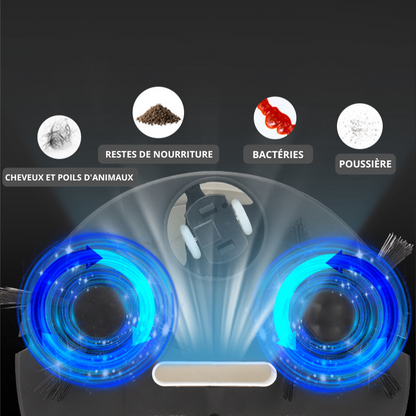 [PROMOTION - Dernières unités] CleanRobot - Robot Intelligent 4-en-1 [AUTOMATIQUE]