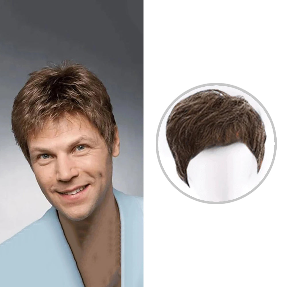 (2 POUR LE PRIX D’1) Perruque Homme Ultra-Réaliste HairStyle + CADEAU