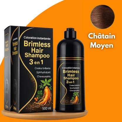 Shampooing Brimless Botanique Naturel 3 en 1 (Durée Jusqu'à 6 Mois !) + CADEAU Spécial
